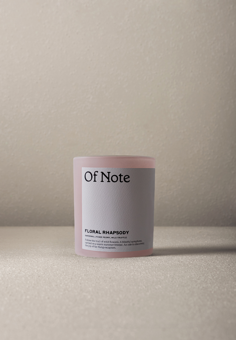 Floral Rhapsody Candle - Valentine's Day Special Edition