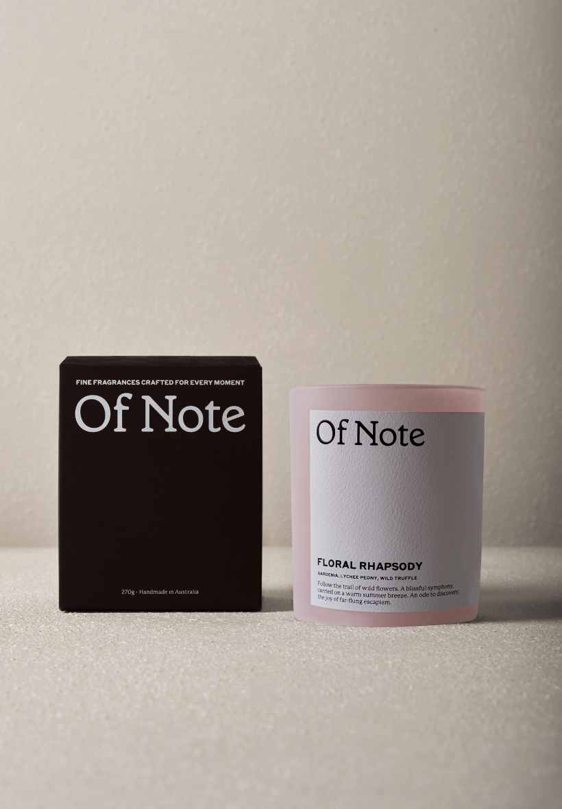 Floral Rhapsody Candle - Valentine's Day Special Edition